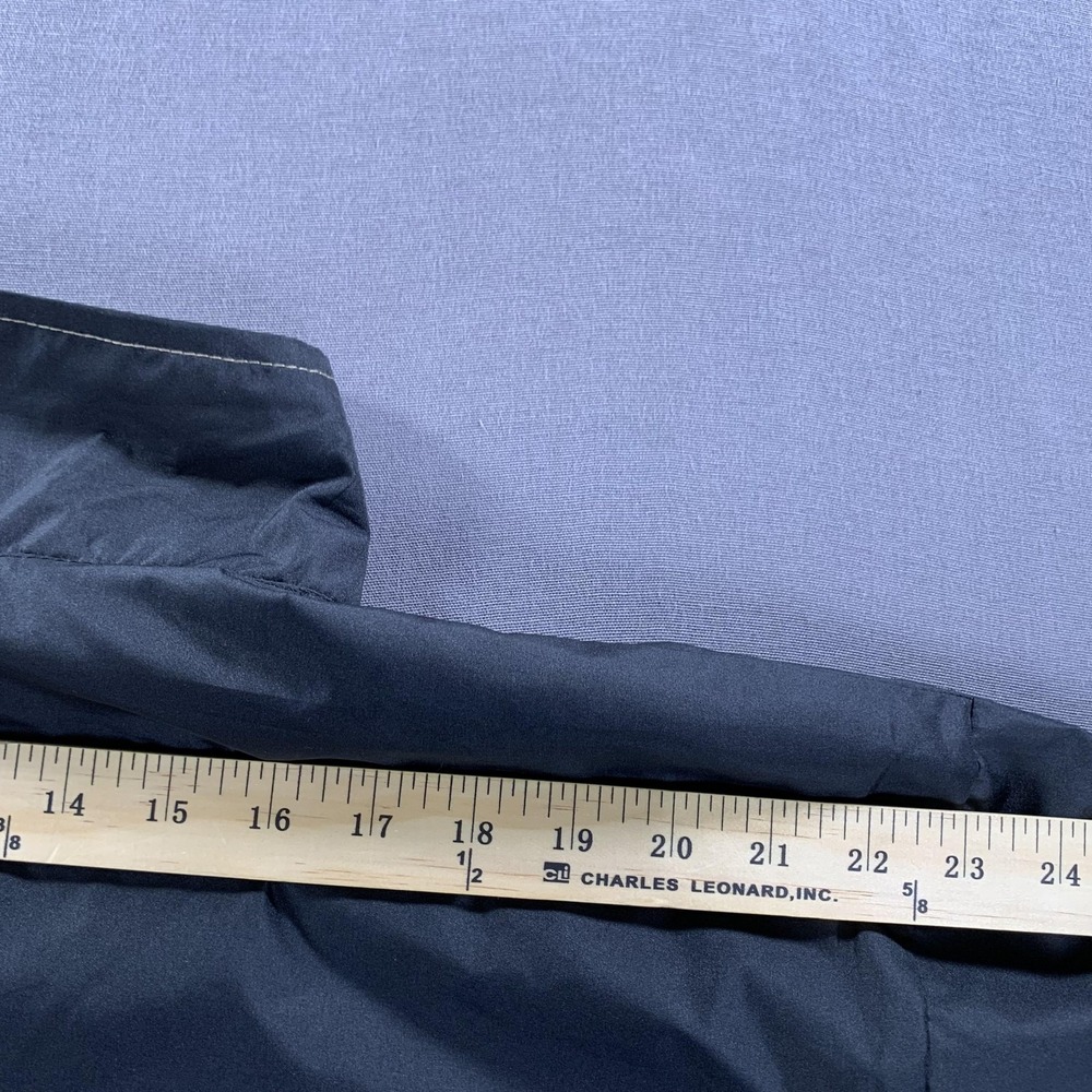 Russell Athletic Jacket Mens XL Tan Black Colorblock Full Zip Windbreaker Track - Picture 11 of 15